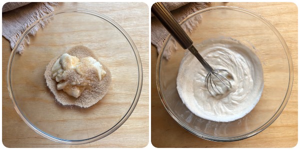 coppa fredda agli amaretti - crema 1