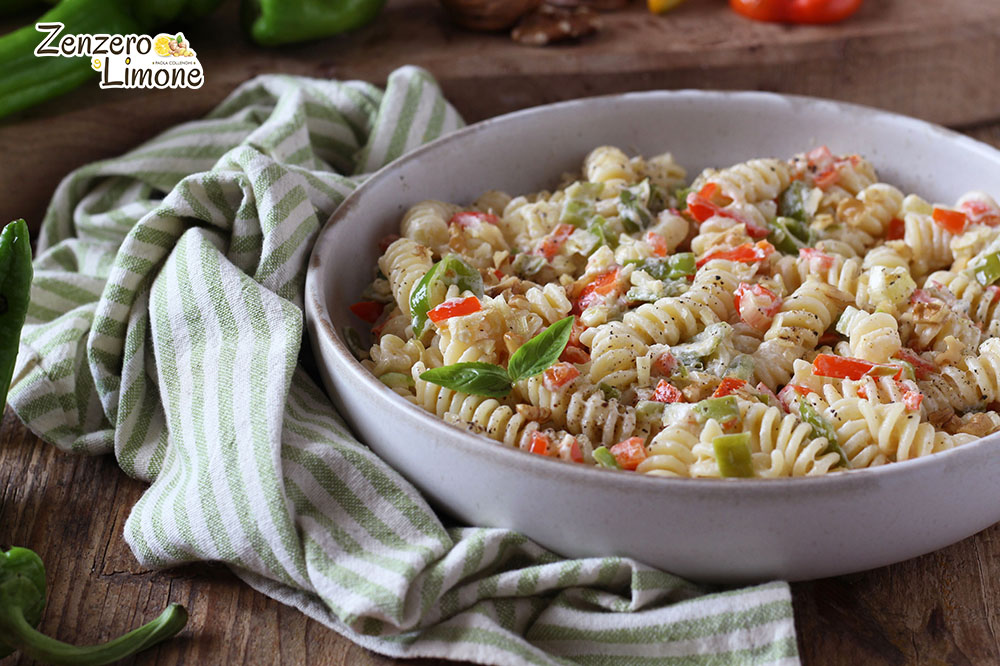 Pasta rustica ai peperoni