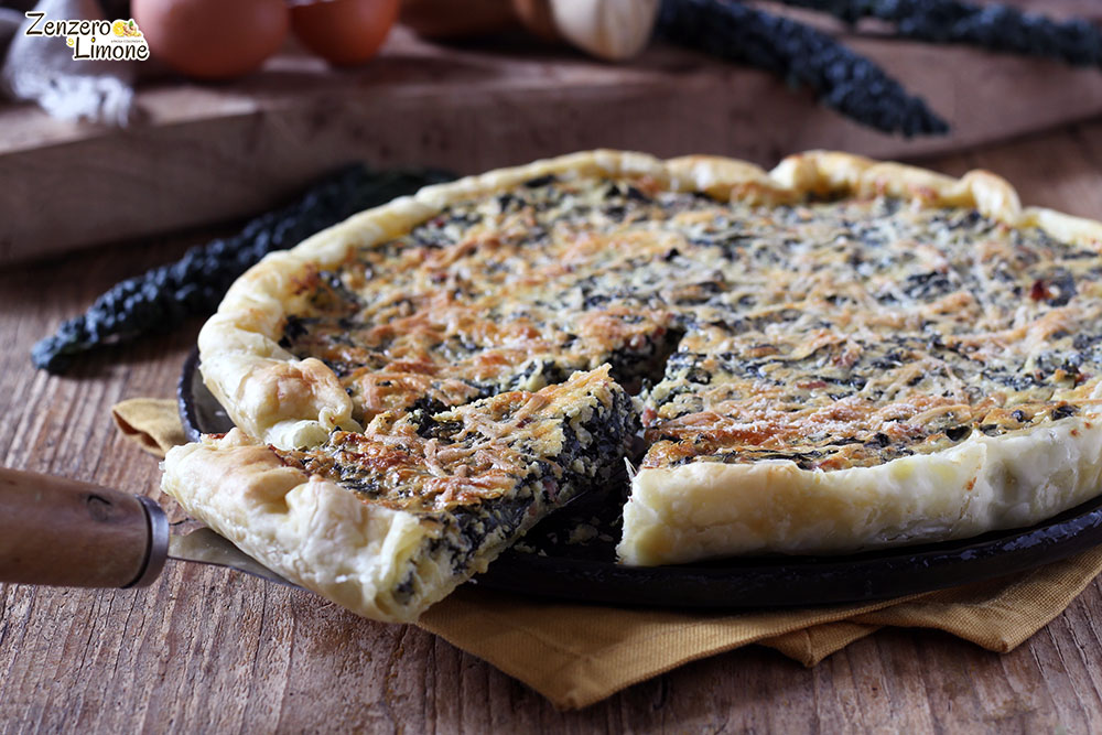 torta salata con cavolo nero