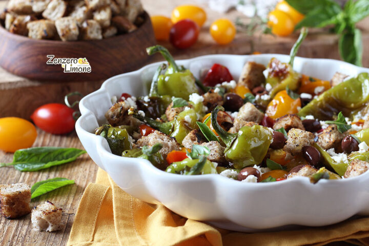Insalata tiepida di friggitelli