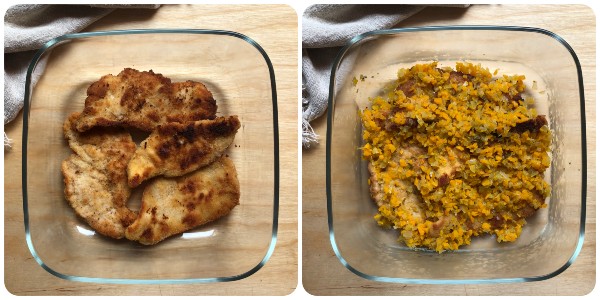 cotolette in carpione - contenitore