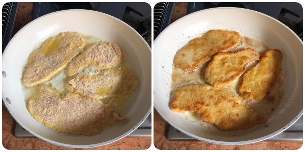 cotolette in carpione - frittura