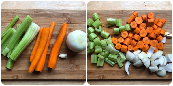 cotolette in carpione - verdure
