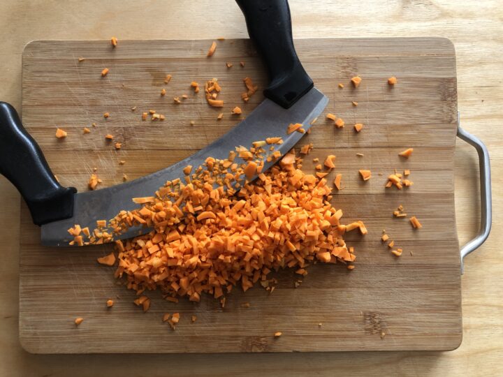 carota a pezzettini