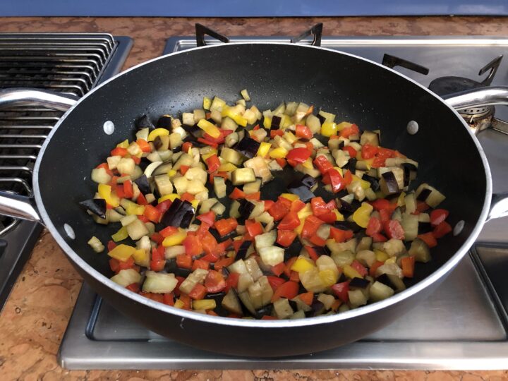 cous cous estivo - cottura 1