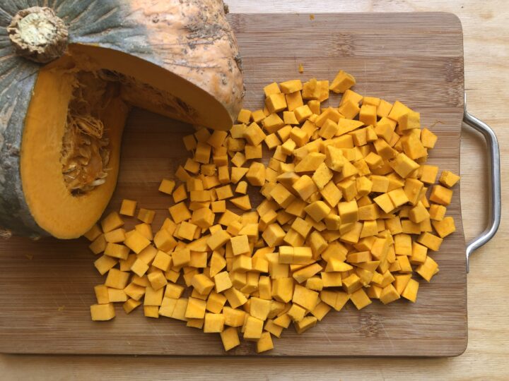 zucca a dadini