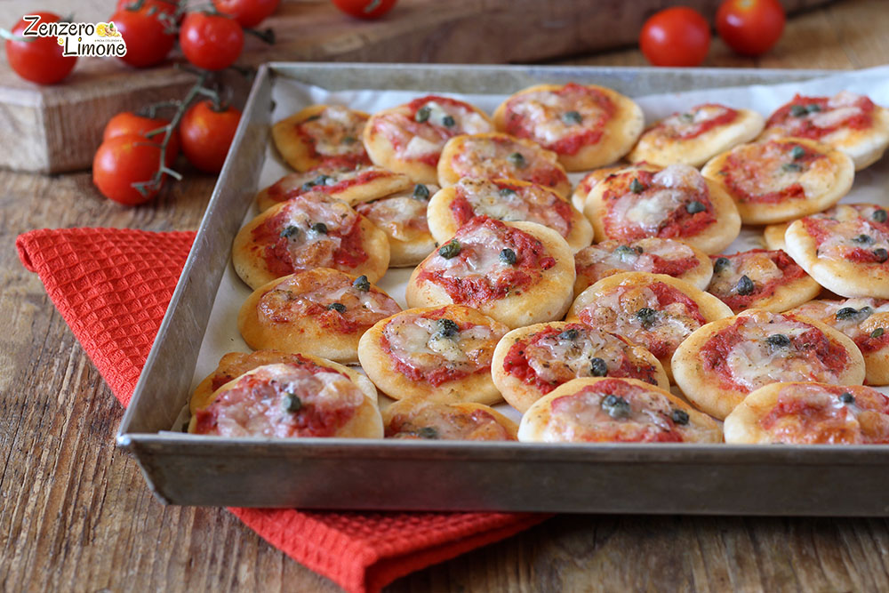 Pizzette senza lievitazione