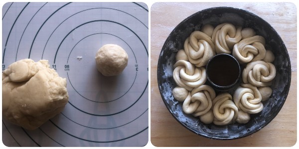 ciambella di rose - formazione rose 3