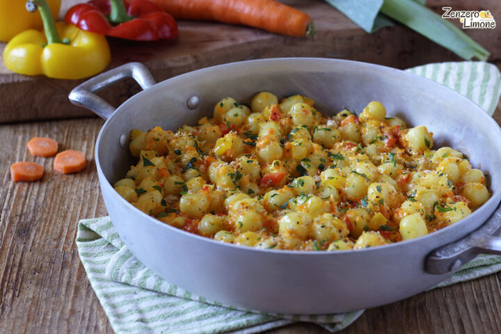 gnocchetti alle verdure