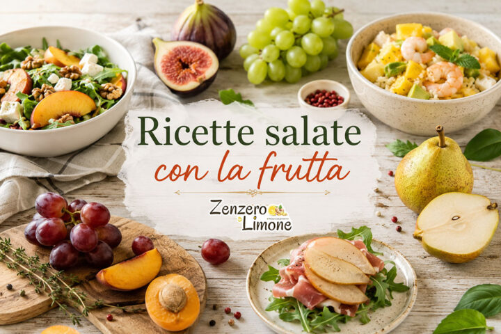 ricette salate con la frutta