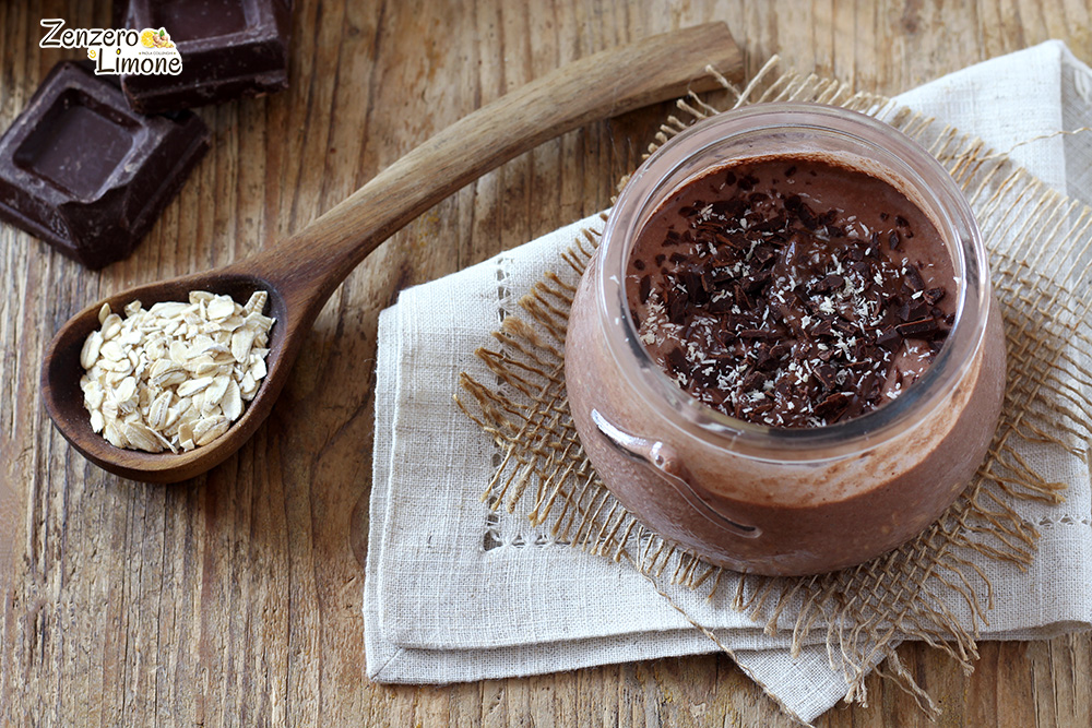 Overnight oats al cioccolato