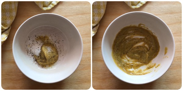 Vinaigrette classica - step 1