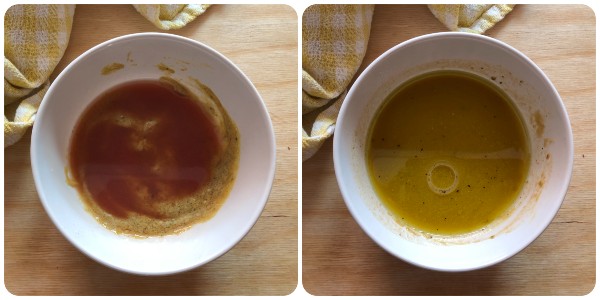 Vinaigrette classica - step 2