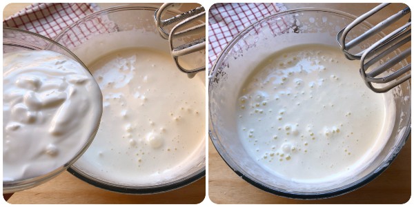 dolce morbido con farina di riso -  impasto 2