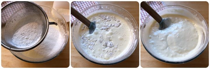 dolce morbido con farina di riso -  impasto 4