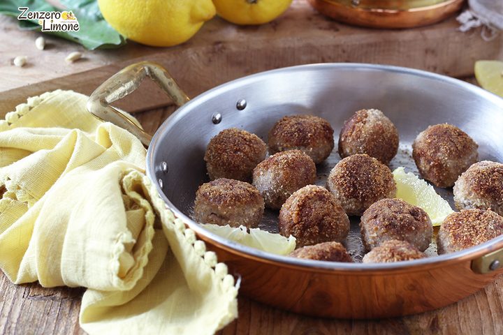 Polpettine al profumo di limone