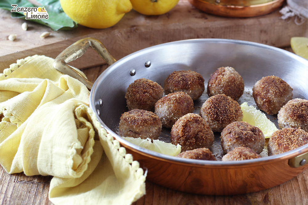 Polpettine al profumo di limone