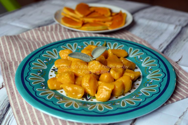 GNOCCHI DI ZUCCA E PATATE BIMBY Passione Bimby