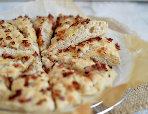 FOCACCIA MORBIDISSIMA CON SALUMI E ROSMARINO (LI.CO.LI) BIMBY