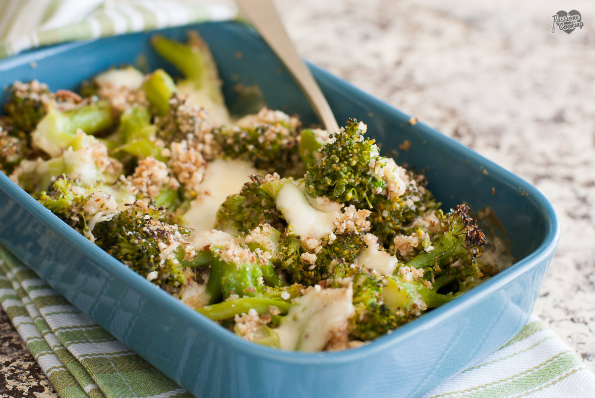 Broccoli gratinati al forno senza besciamella - PassioneCooking