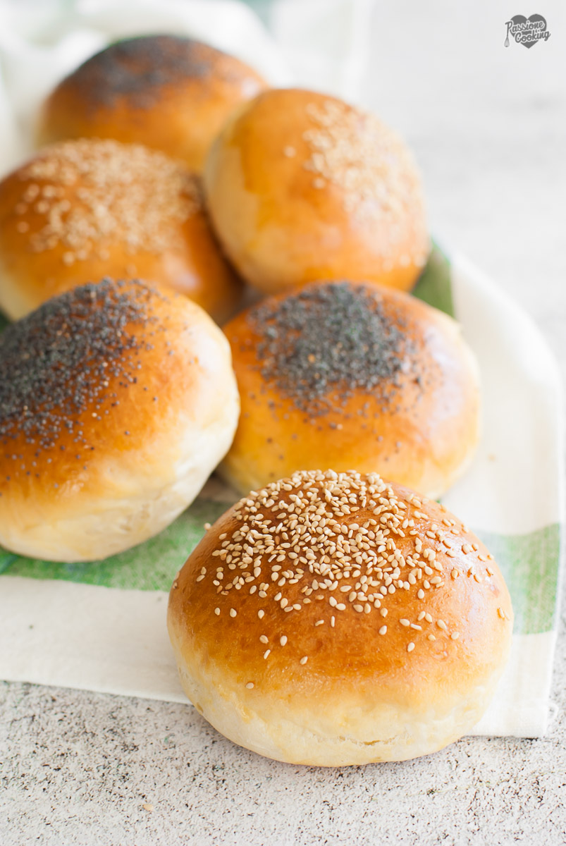 Burger buns morbidissimi con patate