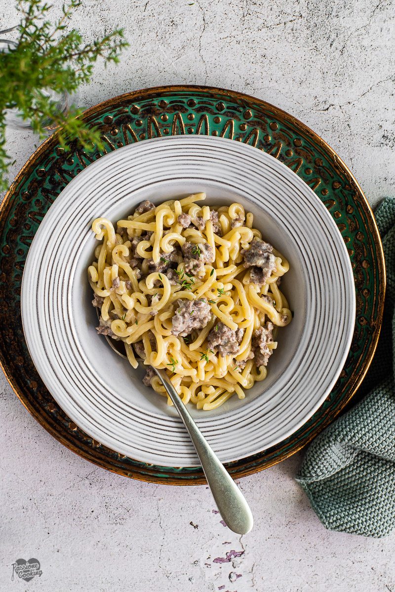 Gramigna con salsiccia