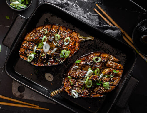 Melanzane al miso