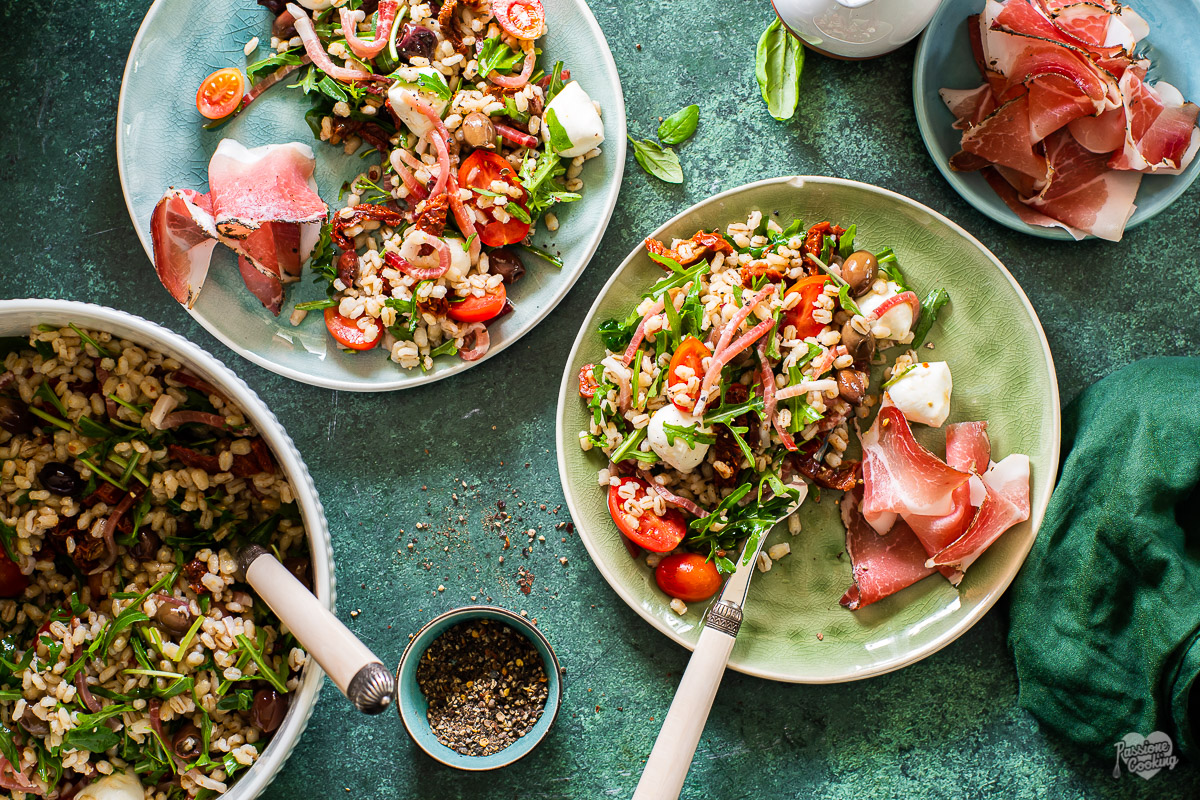 Insalata di orzo con Speck Alto Adige IGP