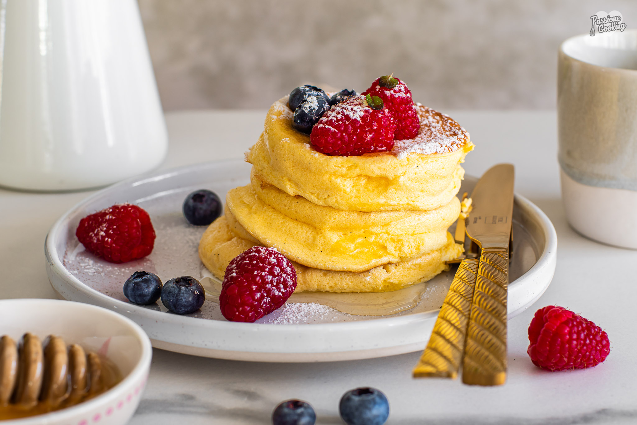 Fluffy pancakes giapponesi