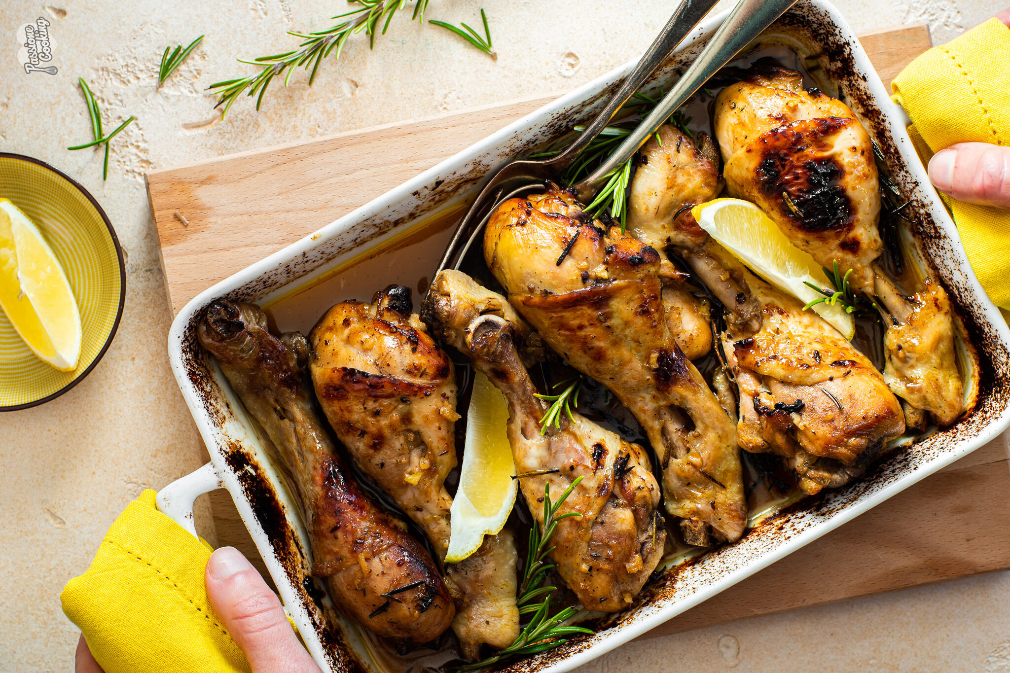 Fusi di pollo al forno