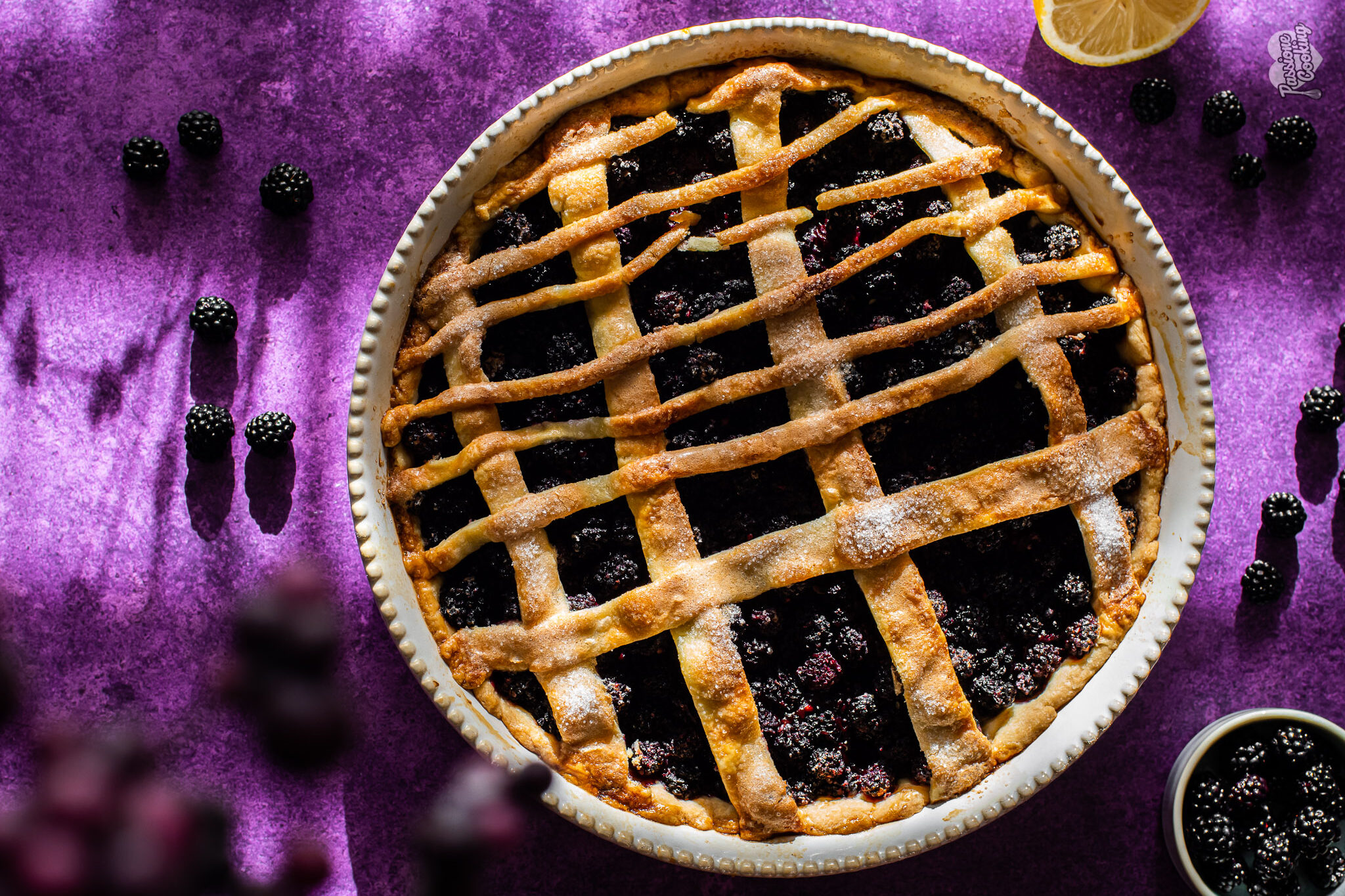 Crostata di more