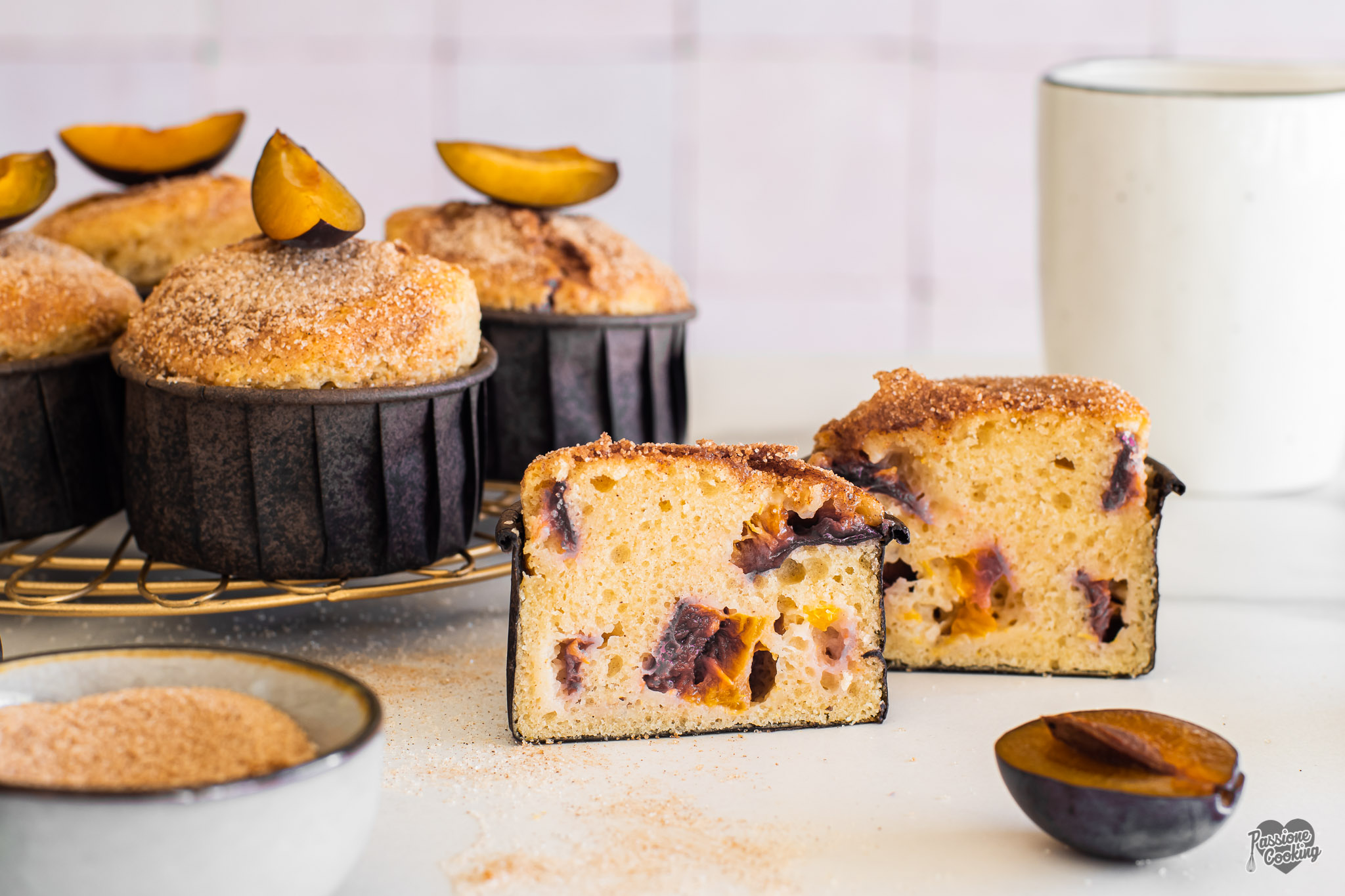Muffin con le prugne