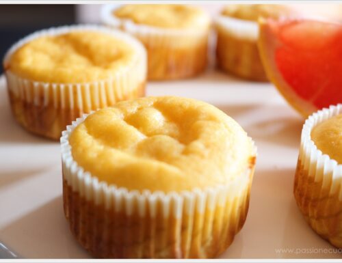 Muffin al pompelmo rosa