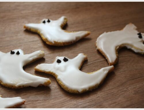 Biscotti fantasmini di Halloween