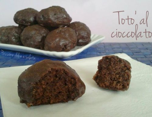 Totò al cioccolato – biscotti siciliani