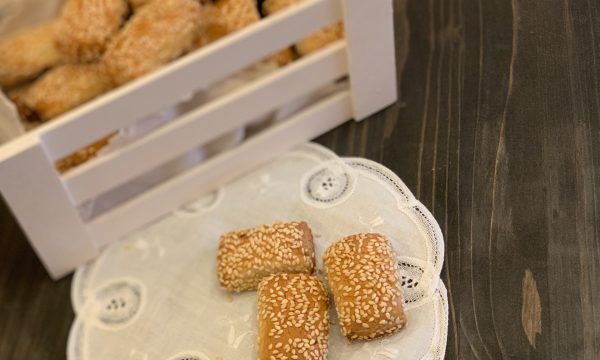 Reginelle palermitane (biscotti al sesamo) con farina di solina
