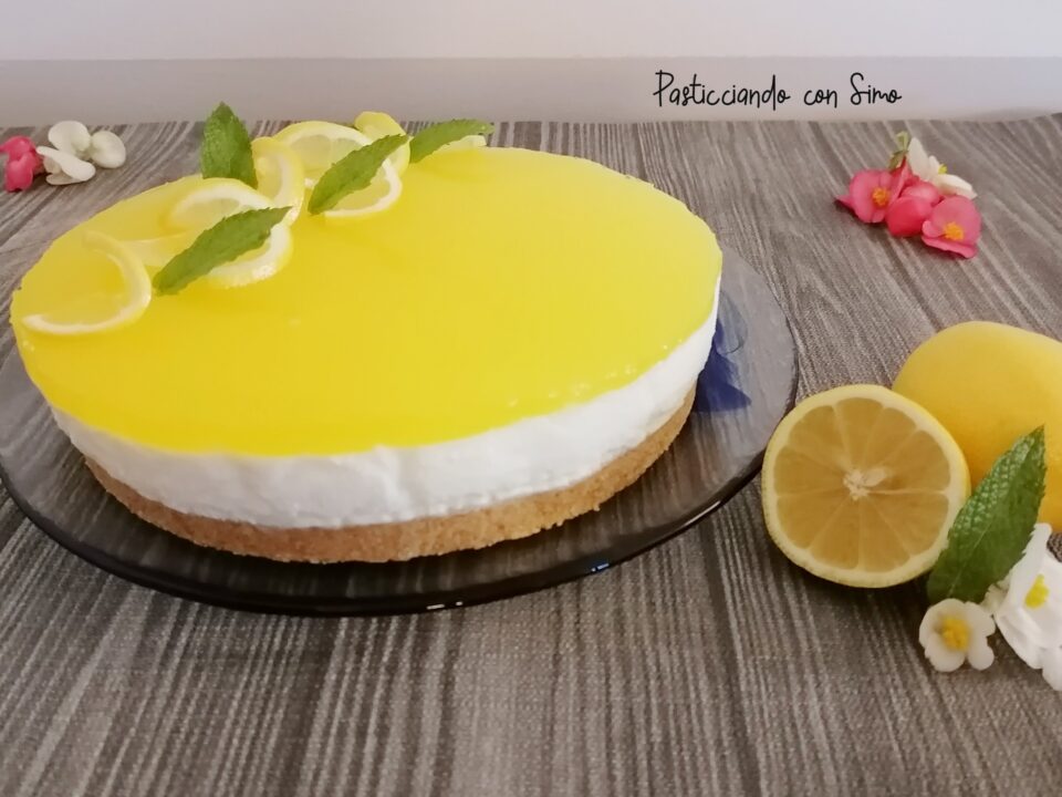 torta fredda al limone 