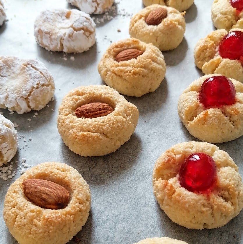 Biscotti Pasta Mandorle Siciliani. 
Da buona Siciliana tra le mie ricette non poteva assolutamente mancare questa.