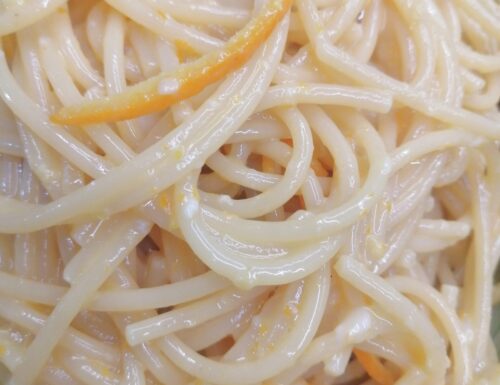 Spaghetti agli agrumi
