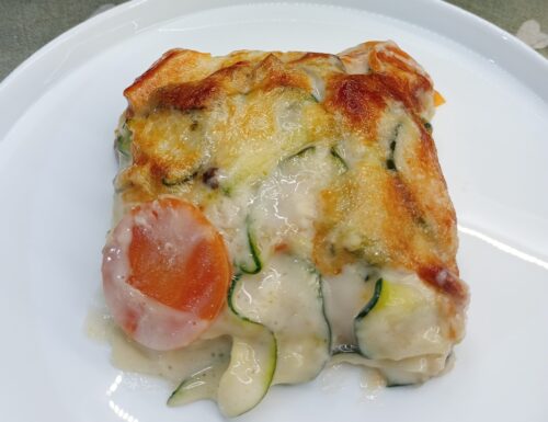 Lasagne bianche alle verdure