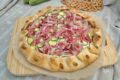 Torta salata con ricotta zucchine e speck