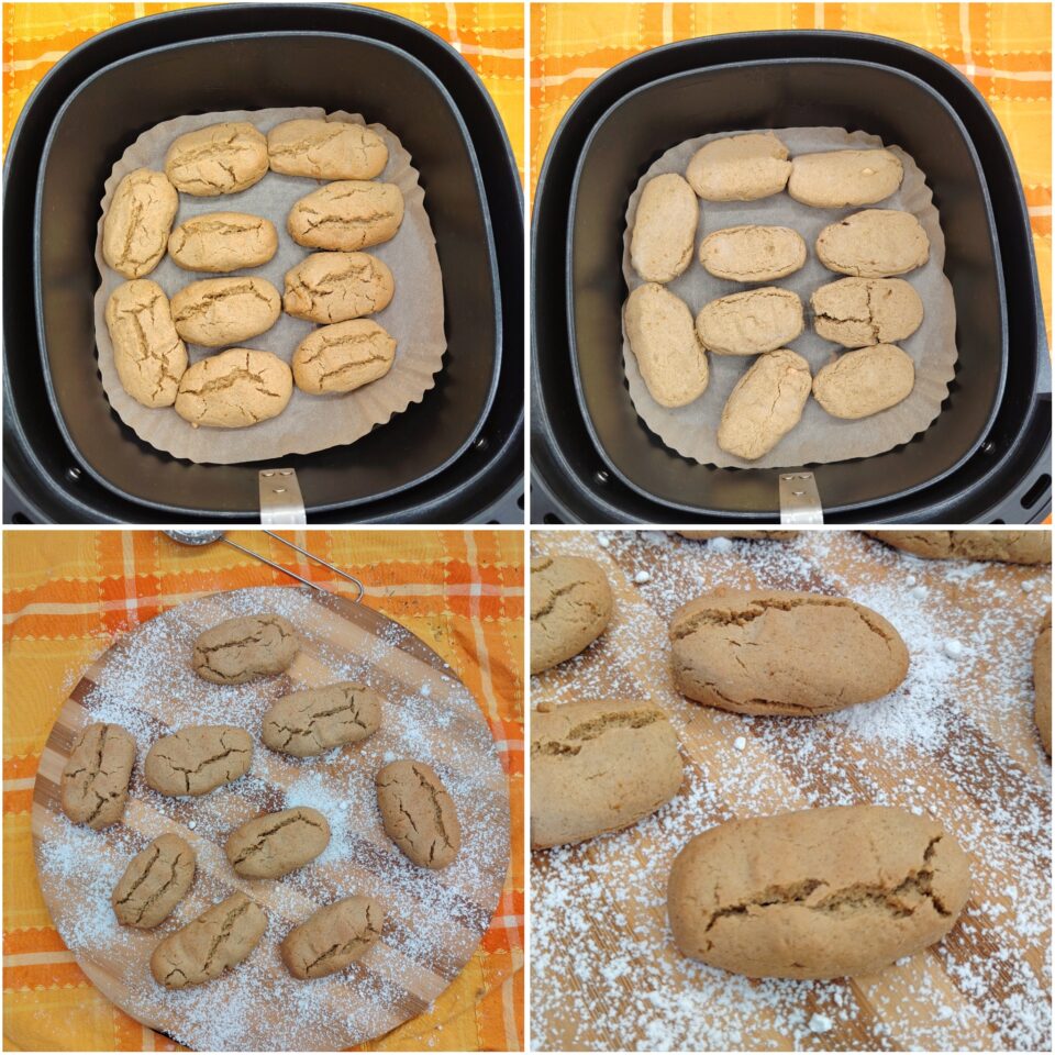Biscotti grano saraceno e riso in friggitrice ad aria senza glutine: rustici, sani e pronti in un lampo. La ricetta di Giusy buona per tutti!