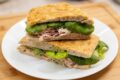 Focaccia con farina tipo 1 in friggitrice ad aria