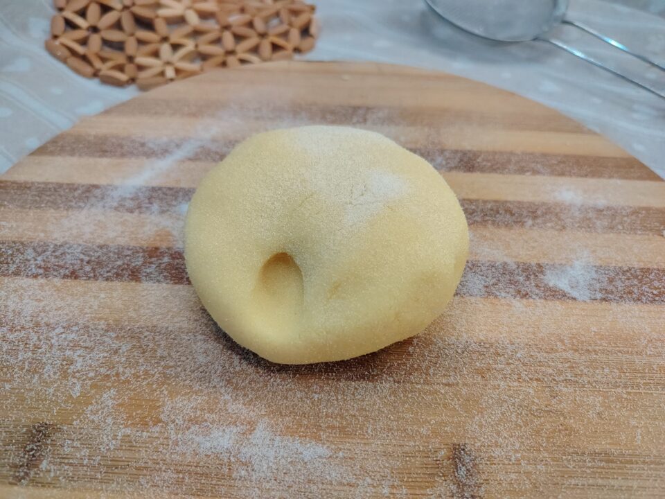 Pasta frolla al burro senza glutine.