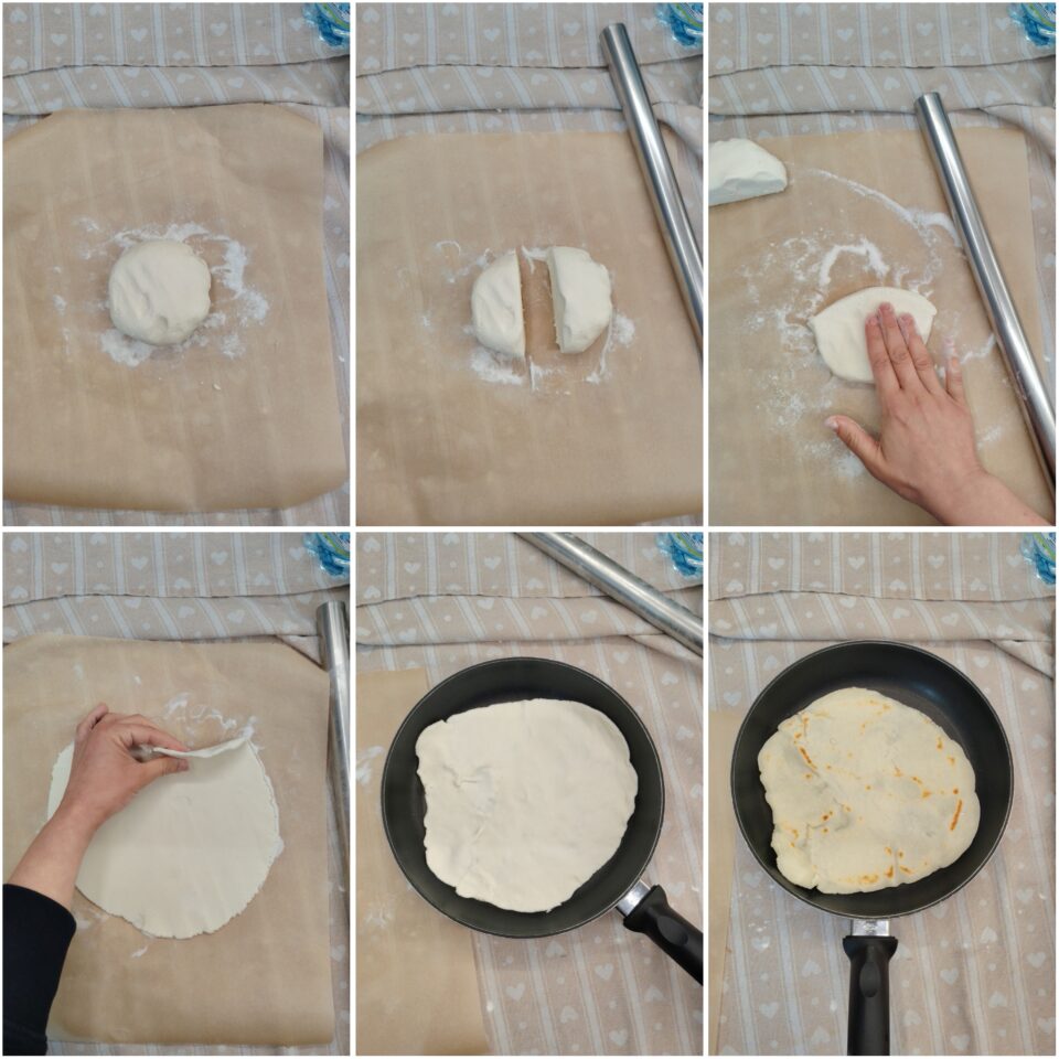 Piadina allo yogurt senza glutine. Una piadina facilissima da stendere, perfetta da farcire o da gustare assoluta. 