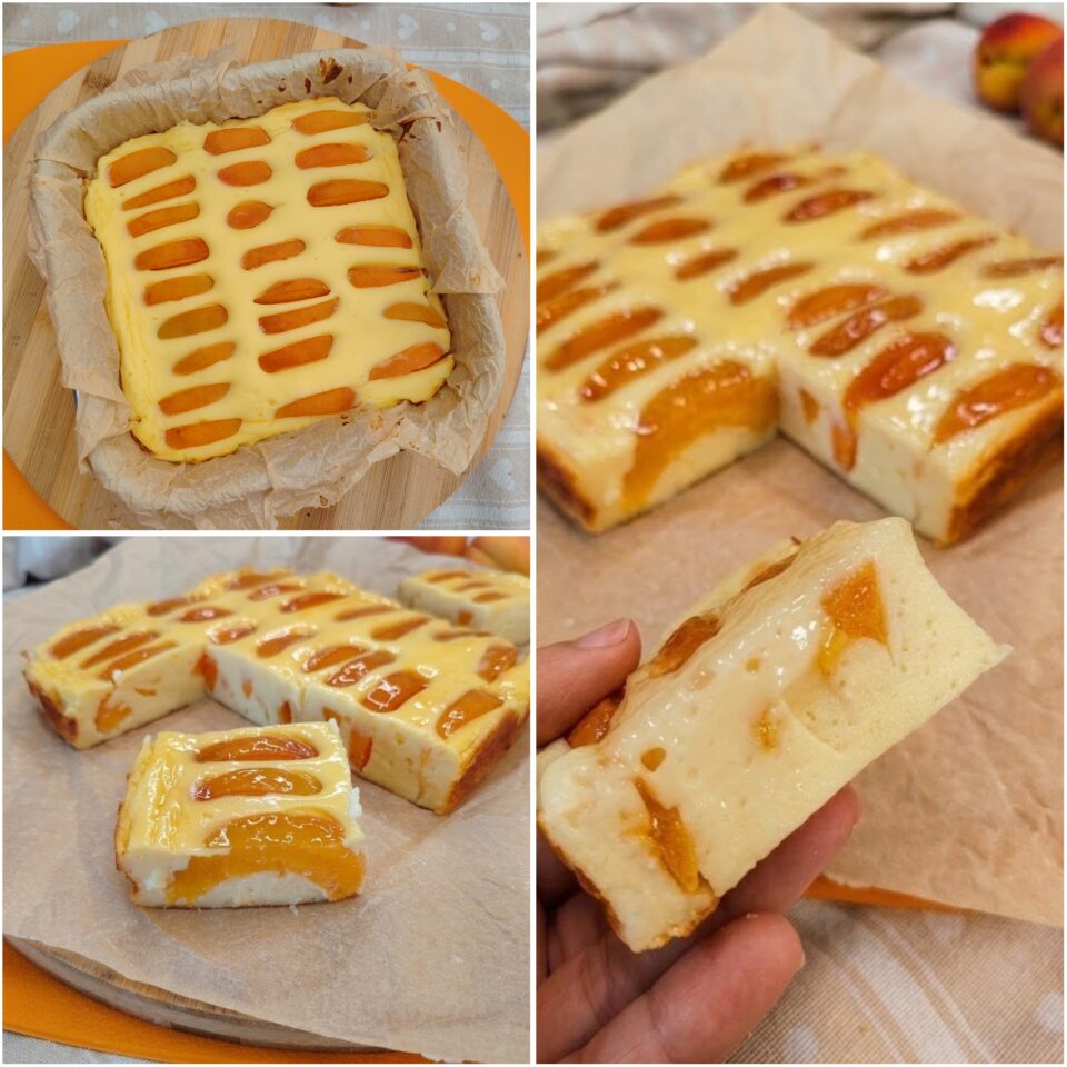 Torta Cremosa allo Yogurt Greco e Albicocche: Ricetta Facilissima. 