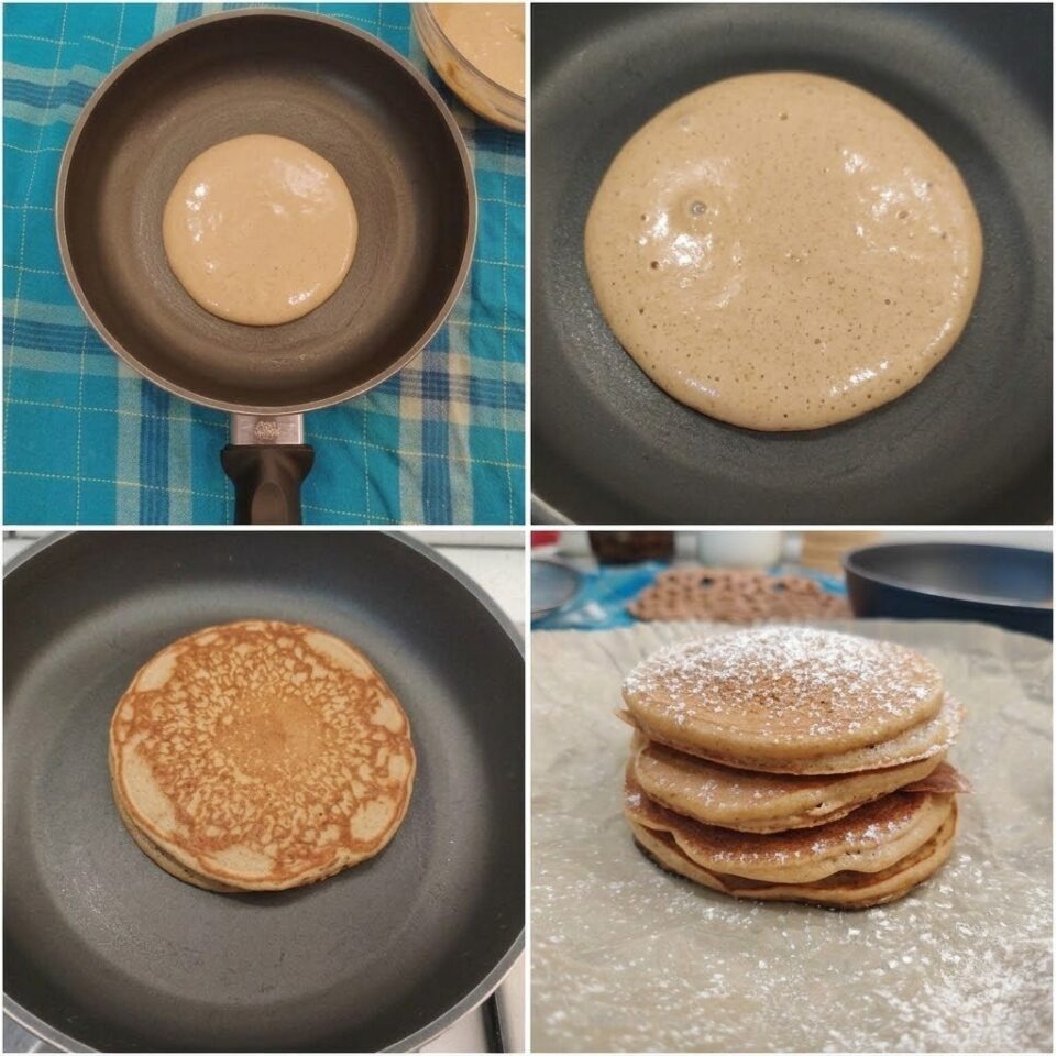 Pancake al caffè e ricotta (anche senza glutine). La bellezza di questa ricetta è che sono di una facilità disarmante e riescono sempre.