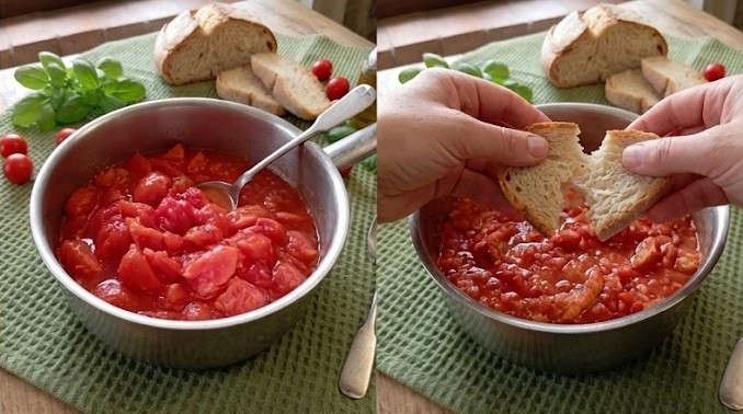 Pappa al pomodoro estiva: la ricetta toscana fresca e veloce. La bellezza di questa ricetta sta tutta nella sua totale semplicità.