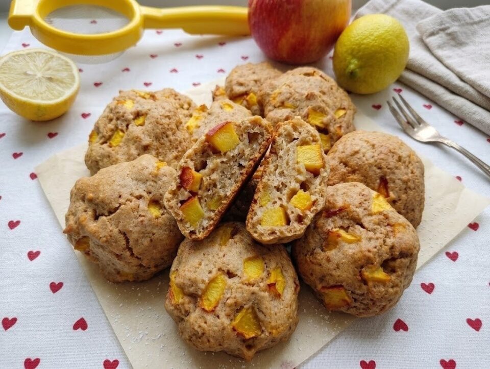 Biscotti alle Pesche Facili e Buonissimi. 