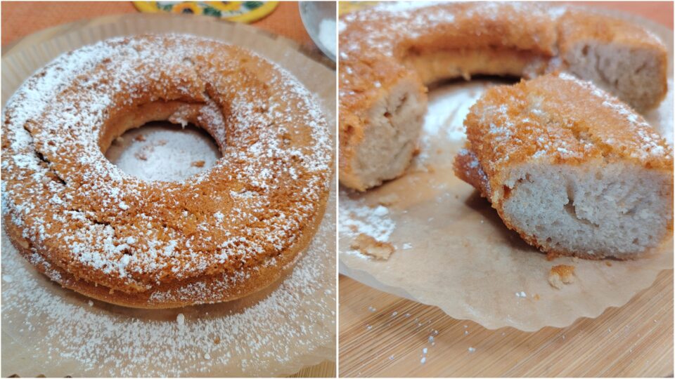 Ciambellone Nuvola in friggitrice ad aria: una ricetta di una comodità pazzesca, morbidissima e pronta in un lampo. Scoprila subito!